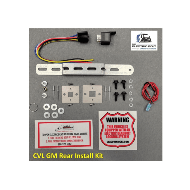 Cargo Van Locks Inc GM "Electric Bolt" Slide Kit
