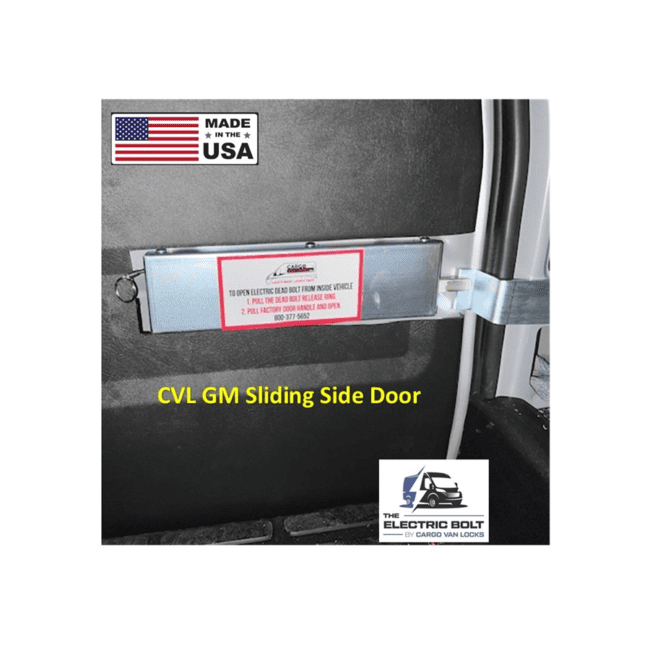 Cargo Van Locks Inc GM "Electric Bolt" Slide Kit