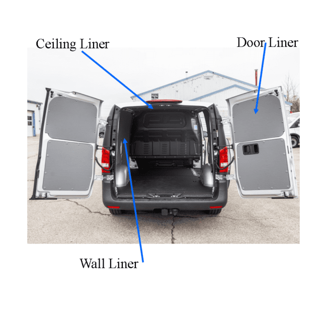 Legend Insulated DuraTherm Liner Kit For Mercedes Metris