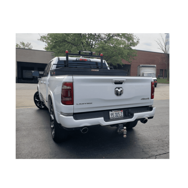 Weather Guard Aluminum Extra-Wide Saddle Box Model 117