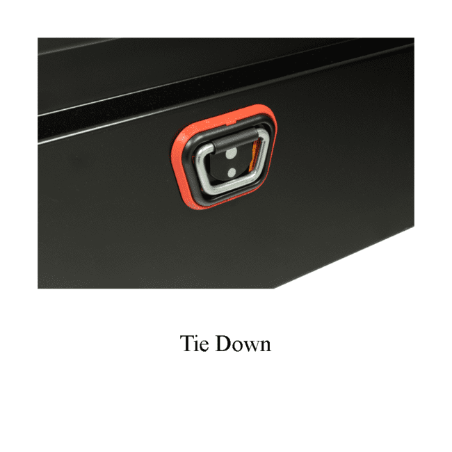 Weather Guard Steel Saddle Box Full Size Model 126
