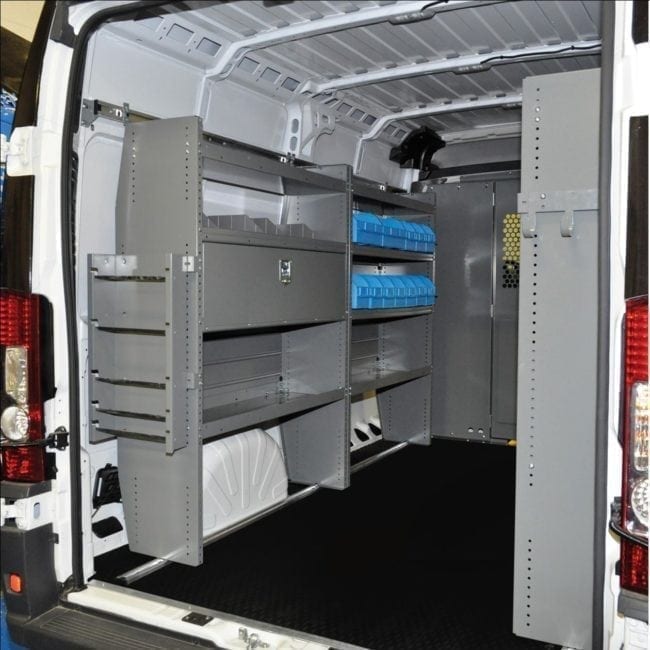Adrian Steel Electrical Contractor Package for Medium Roof Ford Transit Model 4319TM