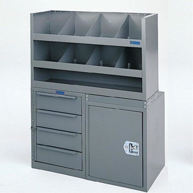 Adrian Steel Horizontal Rack Drawer / Cabinet Module, Model MD502