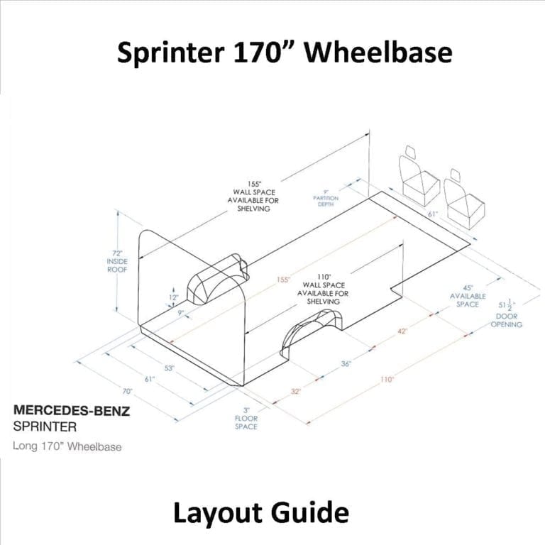 Ford Express Layout Vehicle Layout Guides | U.S. Upfitters