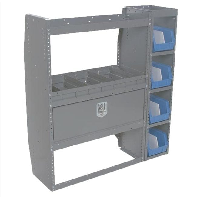 Adrian Steel Drawer Shelf Module, Model MD533