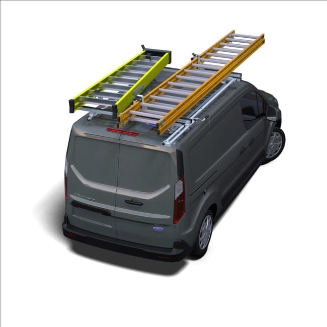 Prime Design ErgoRack Combination Drop Down/Clamp Down Rack for Ford Transit Connect  PD-VCR-TC-M