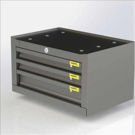 Panger Design Ranger Design Steel Compact 3-Drawer Unit | U.S. Upfitters