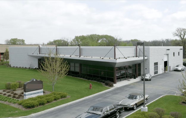 Exterior view of US Upfitters Wisconsin branch.