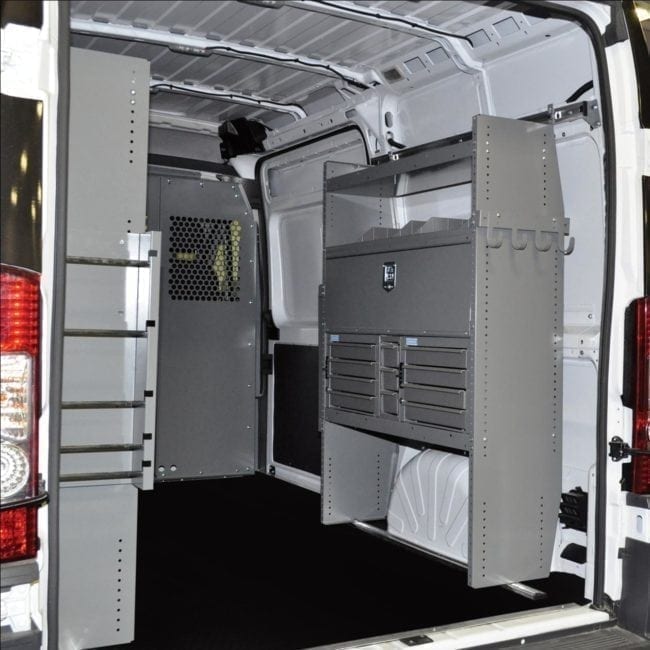 Adrian Steel Electrical Contractor Package for Medium Roof Ford Transit Model 4319TM