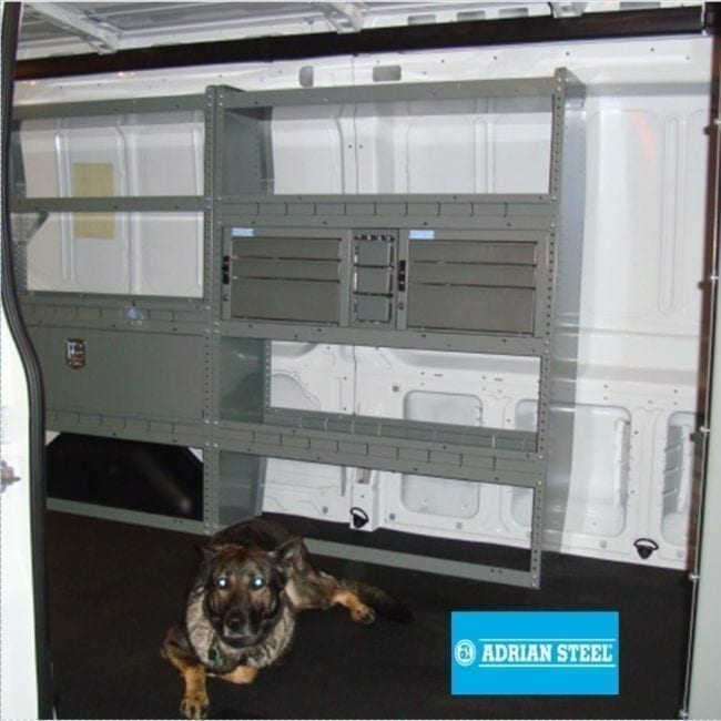Adrian Steel RAM ProMaster General Service Trade Package 136"WB Model PRO-General-136