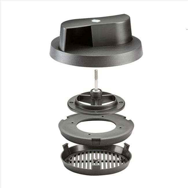 Several pieces of a roof vent package.