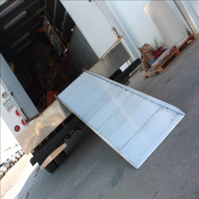 Link Mfg 24" Wide Light Duty Straight or Folding Ramp Model LWS40-24