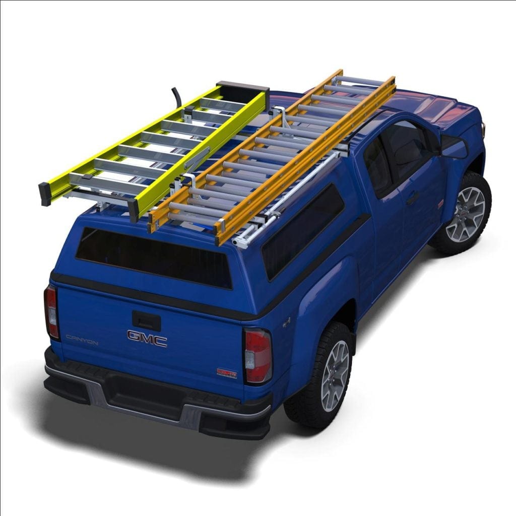 Prime Design ErgoRack Combination Ladder Rack for Full Size Trucks with Cap