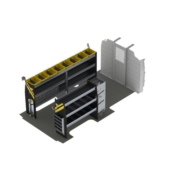 Ranger Design HVAC Steel Package Express/Savana 155"WB Standard Roof Model GSL-12