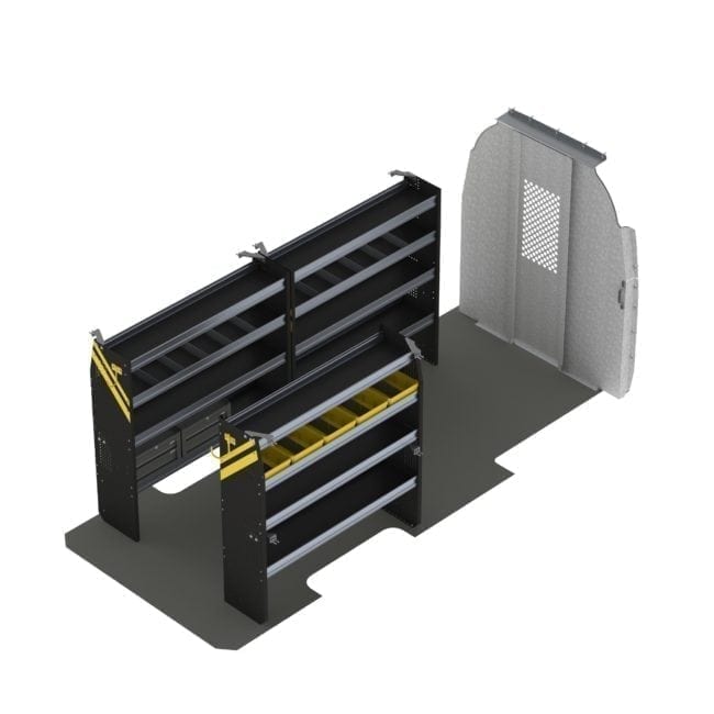 Ranger Design Service Trade Package for Mercedes Sprinter 170" & Ext WB High Roof Model DHL-16