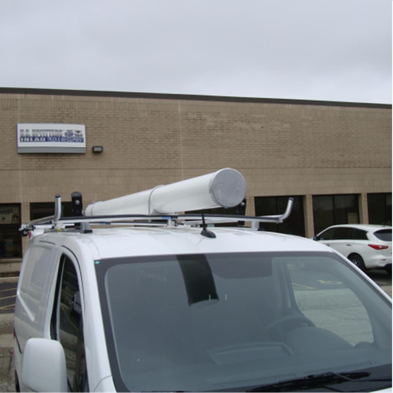 Nissan NV 200 with a Ladder Rack