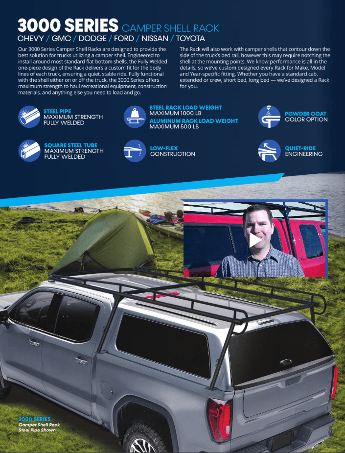Rack-It Modular Truck Rack for Ford F250/F350/F450 Super Duty