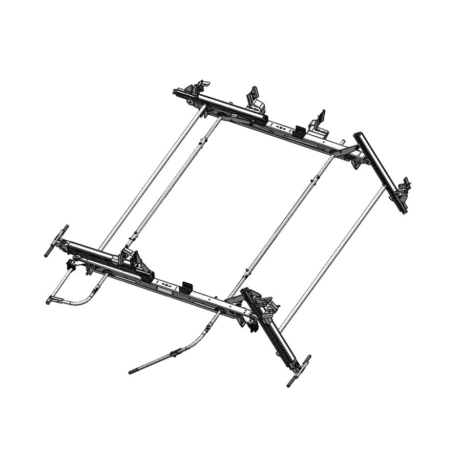 Double Drop Down Ladder Rack GM