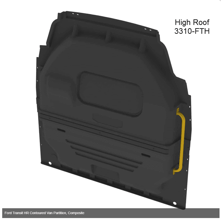 Ranger Design Composite Partition for Ford Transit Model 3310-FT