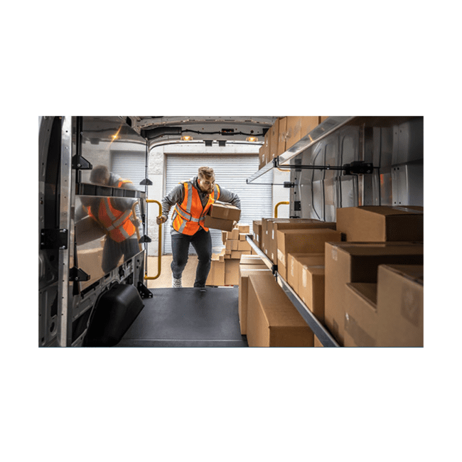 Tech Entering Delivery Package