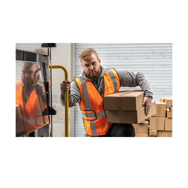 Tech Using Grab Handle