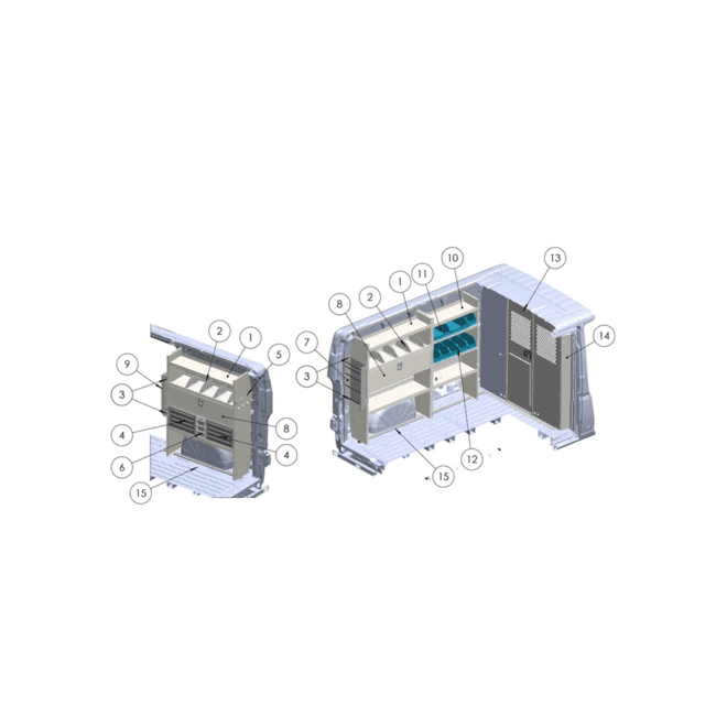 General Service Shelving Package 5463