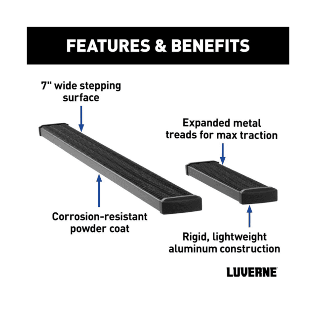 Luverne Grip Step Aluminum for Ram ProMaster #415100-401477
