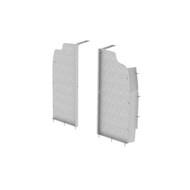 Ranger Design Straight Walk Through Partition Savana/Express  C24-GS