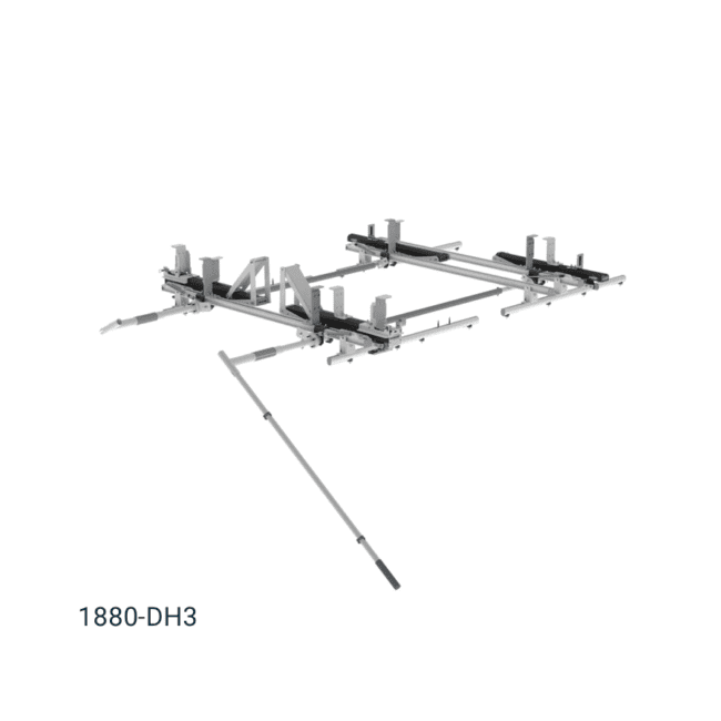 Ranger Design Max Rack 2.0 Drop Down Ladder Rack, Double Side, Sprinter – 1880-DH3 and 1880-DH
