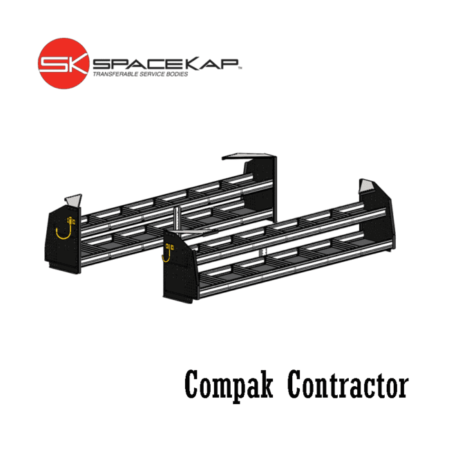 SpaceKap Compak Contractor 6 Shelving Package