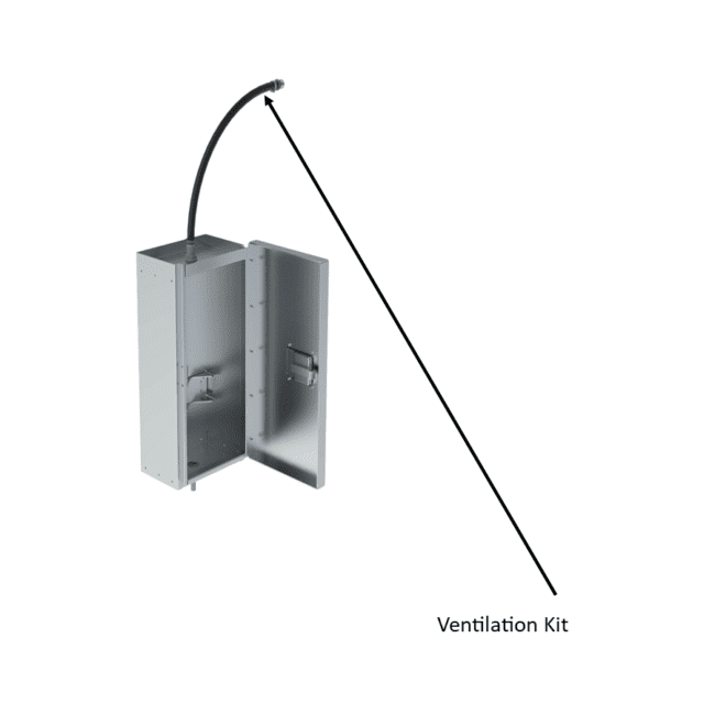 Ranger Design Ventilation Kit for Van Cabinet  Model 6049