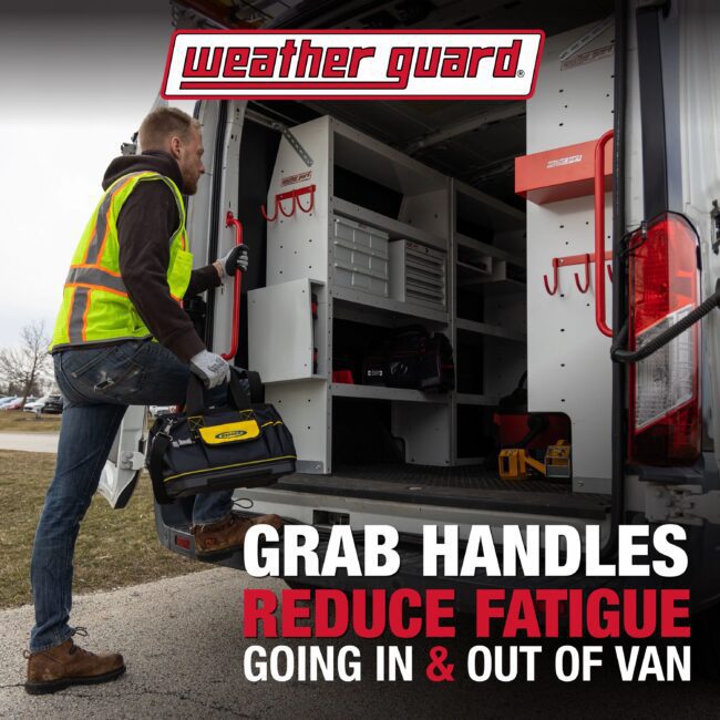 Weather Guard Van Grab Handles Large 9895-7-01