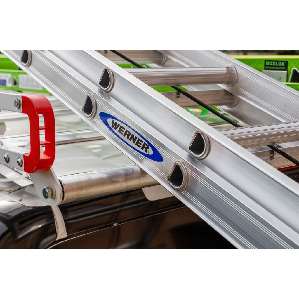 Van Ladder Rails Weather Guard Safari Aluminum Ladder Rack for Full Size Vans
