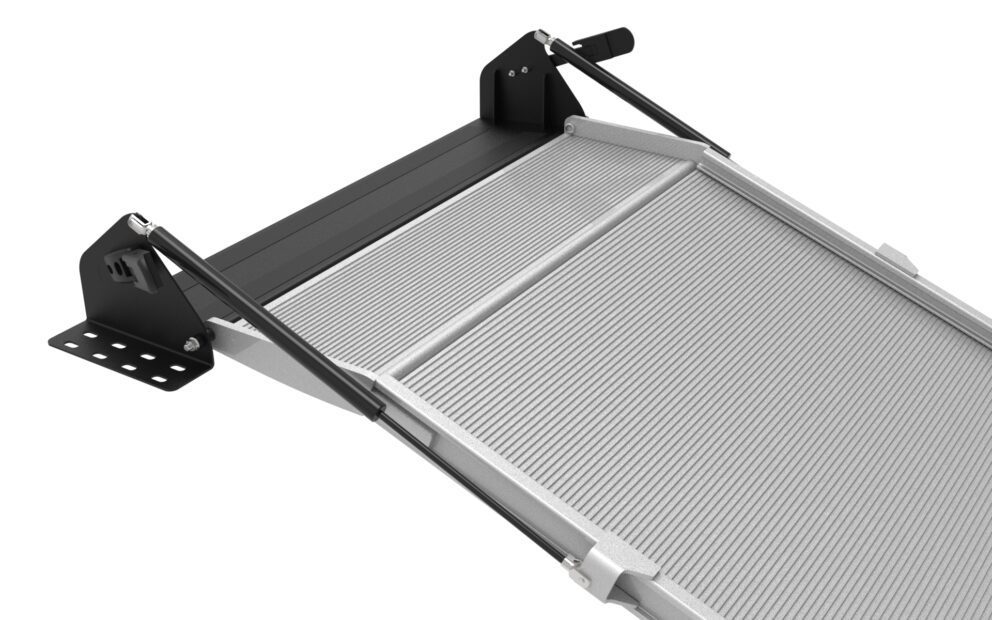 Link Mfg Aluminum Flat Mount Bi-Fold Ramp LB20-30 | U.S. Upfitters