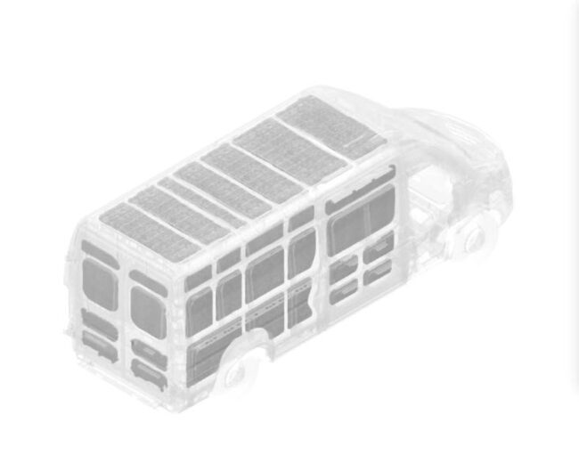 Illustration of Legend TempShield installed in a RAM ProMaster.
